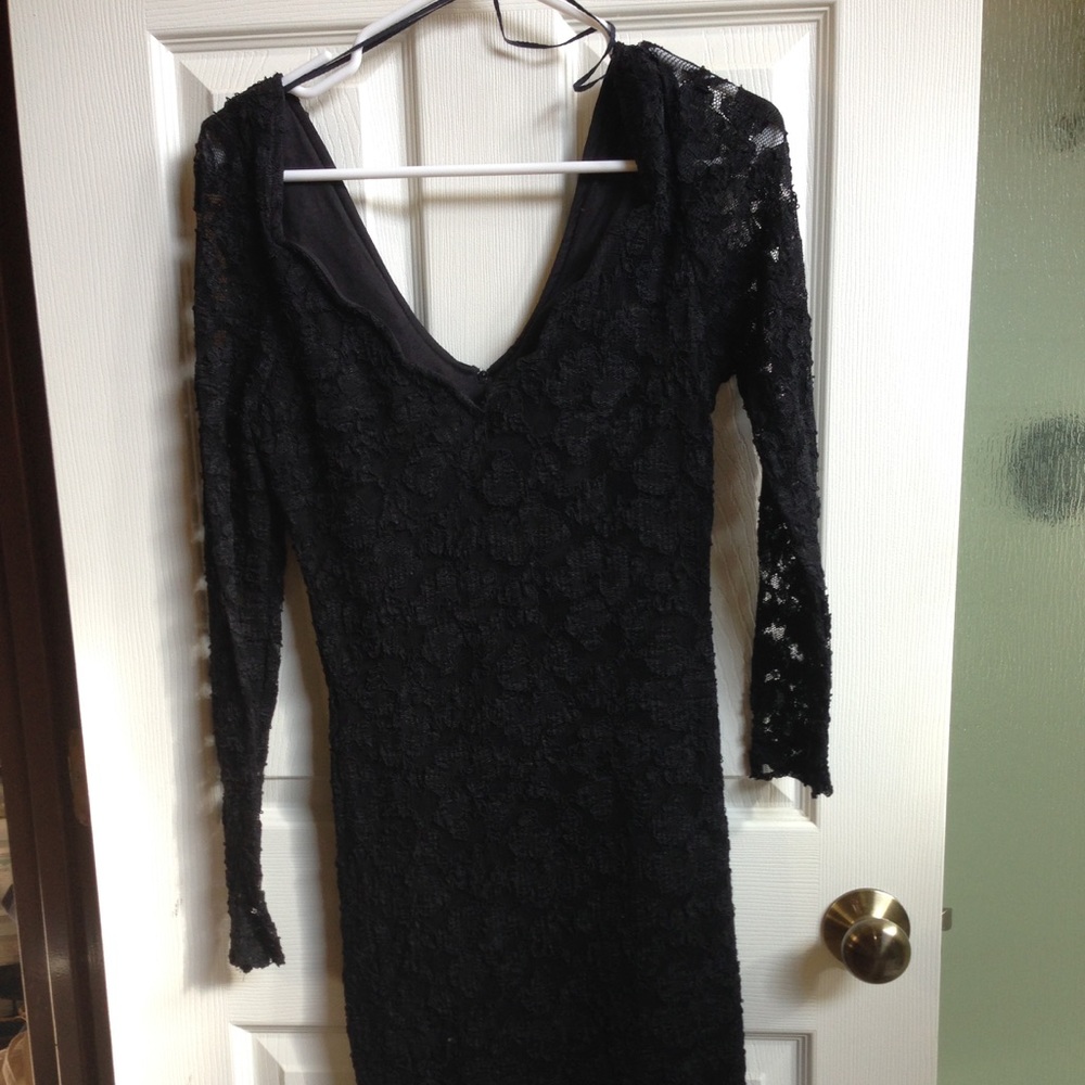 Moda International black lace dress